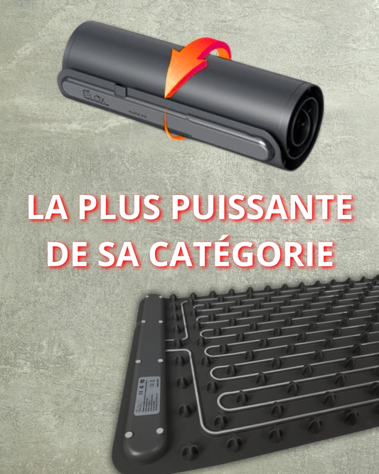 Plaque chauffante enroulable Celox Plata 2.0 – 500W – Redémarrage manuel – Silicone flexible, 6 modes jusqu’à 120°C